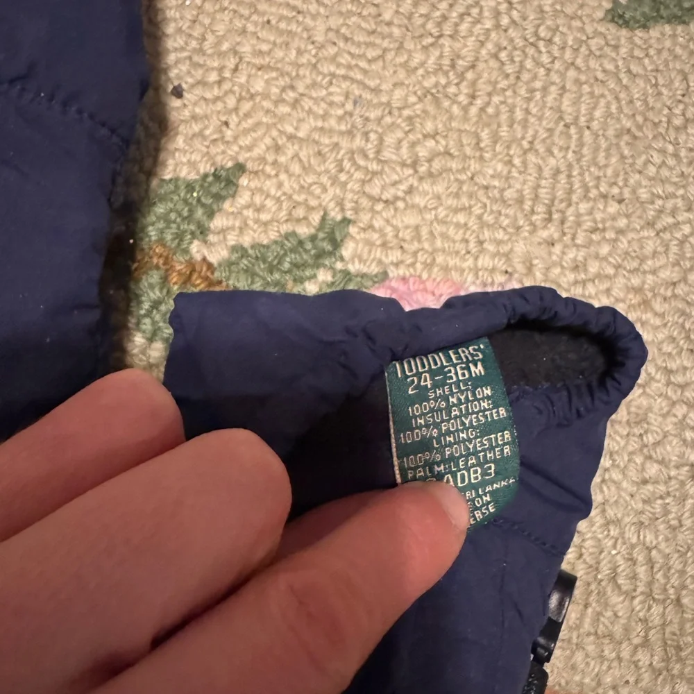 L.L. Bean cozy dark